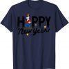Official Disney Vintage Goofy Happy New Year Shirts T-Shirt