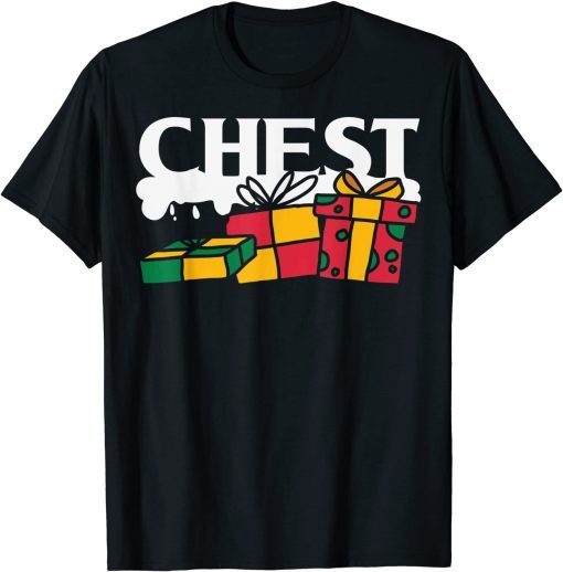 Chest Nuts Christmas Funny Matching Couple Chestnuts Shirts