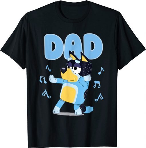 Bluey Dad Mom Family For My Life Gifts T-Shirt