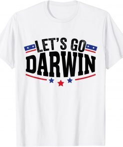 Let’s Go Darwin Vintage Unisex Tee Shirts