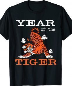 Classic Happy Chinese New Year 2022 Zodiac Year of the Tiger T-Shirt