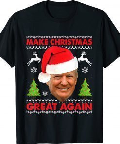 Classic Make Christmas Great Again Trump Ugly Christmas Pajamas Shirts