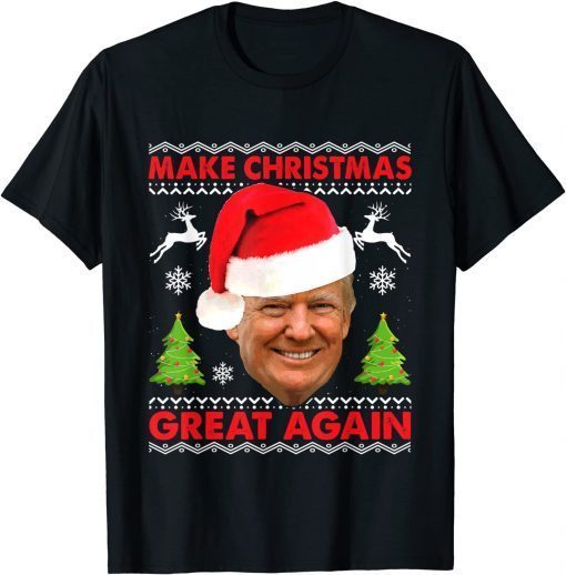 Classic Make Christmas Great Again Trump Ugly Christmas Pajamas Shirts