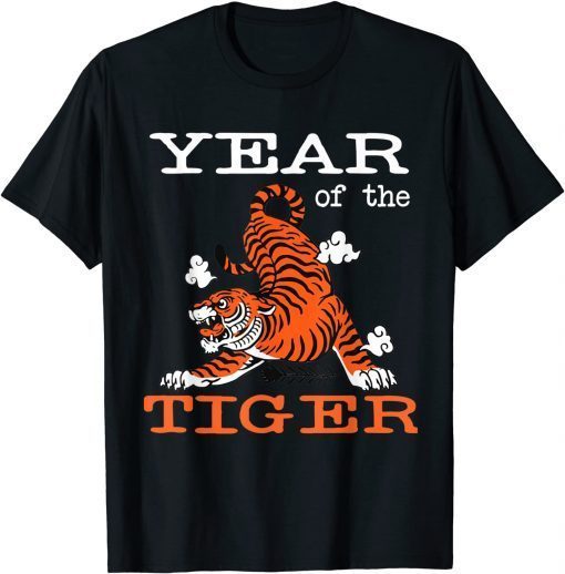 Classic Happy Chinese New Year 2022 Zodiac Year of the Tiger T-Shirt