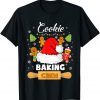 Christmas Cookie Baking Crew Funny Pajamas Family Christmas T-Shirt