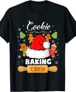 Christmas Cookie Baking Crew Funny Pajamas Family Christmas T-Shirt