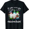 Everything is Fine Instructional Assistant Cute Gnome Crew Unisex T-Shirt