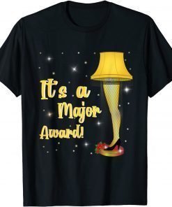 Classic It's a Major Award Funny Xmas Tee Christmas Leg Lamp T-Shirt