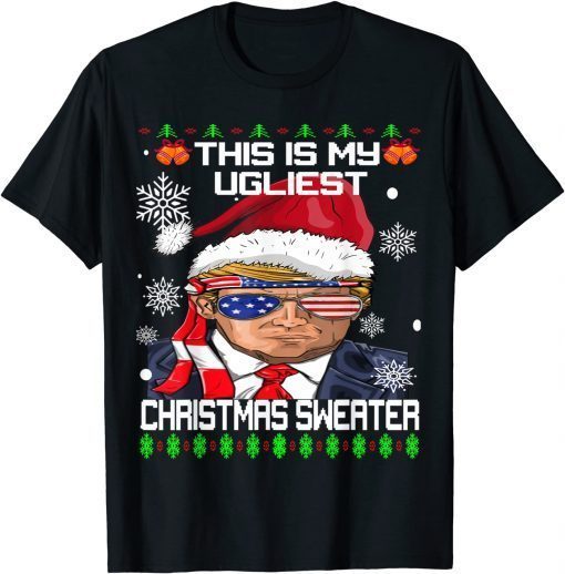 This Is My Ugliest Let's Go 2024 Brandon Christmas Sweater T-Shirt