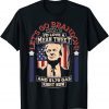 2022 Let's Go Brandon Mean Tweets Gas American Trump Anti Biden Classic T-Shirt