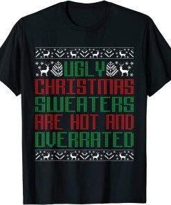 Funny Christmas Shirt for Ugly Sweater Party Men Women Kids T-Shirt