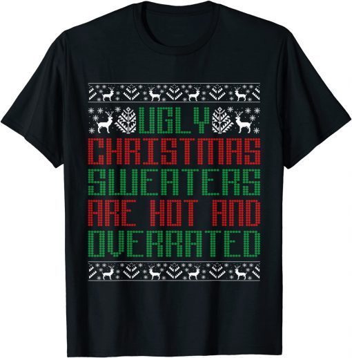 Funny Christmas Shirt for Ugly Sweater Party Men Women Kids T-Shirt