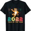 Zodiac Chinese Tiger New Year 2022 Year of the Tiger Gift Tee Shirts