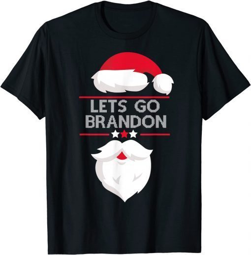 Mens lets go bransdon ugly christmas Shirt