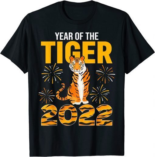 Year Of Tiger Lunar Happy New Year Chinese Zodiac Kids Gift TShirt