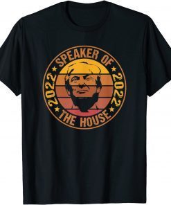 Funny Vintage Speaker Of The House 2022 Trump T-Shirt