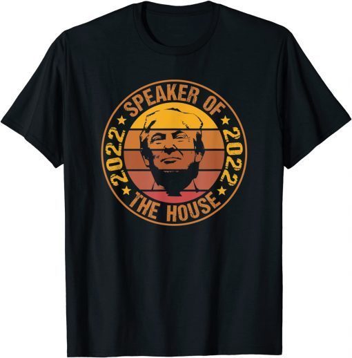 Funny Vintage Speaker Of The House 2022 Trump T-Shirt