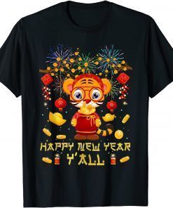 Happy New Year 2022 Year Of The Tiger New Years Eve Party T-Shirt