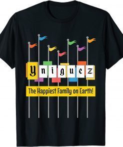 Yniguez Happy Vacation Flags Gift Tee Shirts