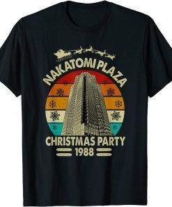 T-Shirt Nakatomi Plaza Christmas Party 1988 Xmas Holiday