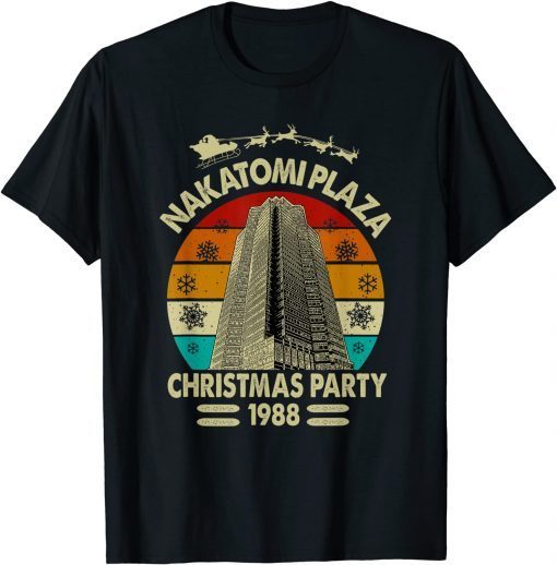 T-Shirt Nakatomi Plaza Christmas Party 1988 Xmas Holiday