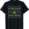 Official Ninny Muggins! Cotton Headed Funny Christmas Elf Holiday T-Shirt