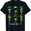 T-Shirt Teacher Life 2021 ELF Wearing Mask Wrong