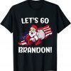 Let's Go Branson Brandon Conservative Santa Claus Christmas Gift Tee Shirts