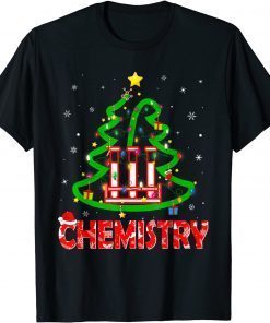 T-Shirt Chemistry Christmas Tree Holiday Pajamas Xmas Costume 2022