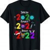 T-Shirt Goodbye 2021 Hello 2022 Merry Christmas Happy New Year Gift