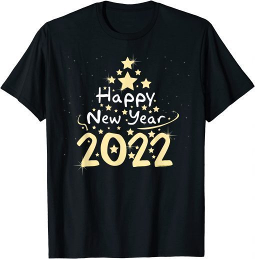 Funny Happy New Year 2022 Matching Family New Year's Eve T-Shirt