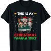 T-Shirt This Is My Christmas Pajama Farm Animals Truck