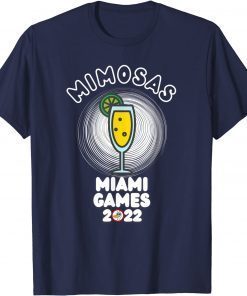 Mimosas Miami Games Ano Nuevo 2022 T-Shirt