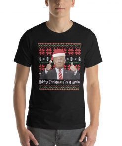 2022 Trump Christmas Make America Great TShirt