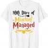 100 Days Of Mischief Managed 100th Day Of School Classic T-Shirt