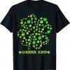Choose Shamrock Kind Apple Teaching St. Patrick's Day Unisex T-Shirt