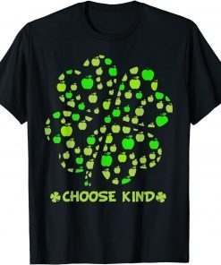 Choose Shamrock Kind Apple Teaching St. Patrick's Day Unisex T-Shirt