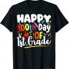 Cute Happy 100Th Day Of School 1St Grade Teacher Classic Shirt