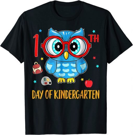 Cute Owl 100th Day Of Kindergarten 100 Days Smarter Classic T-Shirt