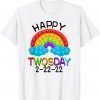 February 2nd 2022 - 2-22-22 Happy Twosday 2022 Poppin' It Gift T-Shirt