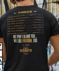 Ron Desantis Escape To Florida Desantis Campaign Shirt