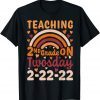 Teaching 2nd Grade School Team Rainbow On Twosday 2-22-22 Gift T-Shirt
