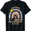 Teaching 3rd Grade On Twosday 2-22-22 22nd February 2022 Official T-Shirt