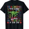 Teaching 4th Grade On Twosday Dinosaur Teachers Gift Shirt