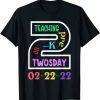 Teaching Pre-K On Twosday 2-22-22 22Nd Feb 2022 Matching Classic Shirt