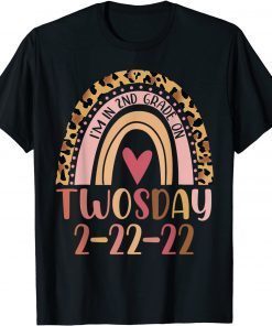 Twosday Tuesday February 22nd 2022 Cute 2-22-22 Second Grade 2022 Shirt