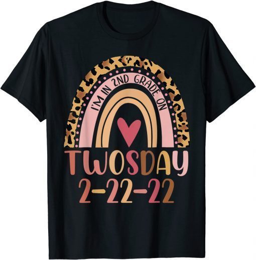 Twosday Tuesday February 22nd 2022 Cute 2-22-22 Second Grade 2022 Shirt