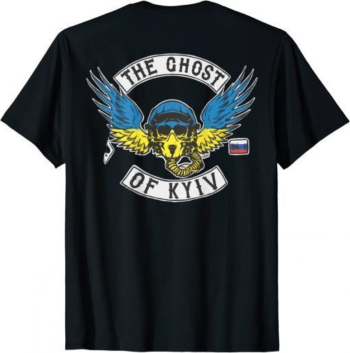 2022 The Ghost of Kyiv, Stand With Ukraine T-Shirt