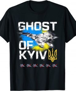 GHOST OF KYIV Ukraine Fighter Jet Gift T-Shirt
