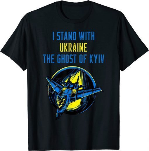 TShirt The Ghost of Kyiv I Stand With Ukraine 2022